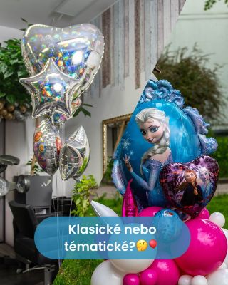 Klasika, nebo radši téma? Dáváte přednost tradiční jednoduché balónkové výzdobě, nebo vás baví tematické dekorace podle...